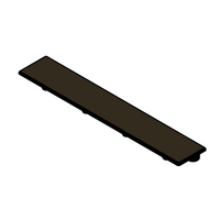 60-180-1 MODULAR SOLUTIONS POLYAMIDE PART<br>END CAP 180MM X 32MM BLACK